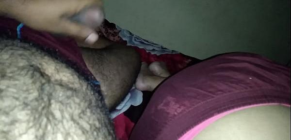  Rubbing cock on sleeping step mom ass
